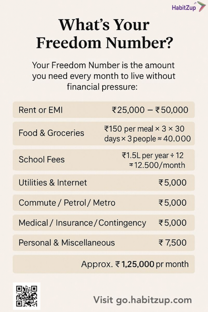 Personal Finance Part 1 Freedom Number Calculation